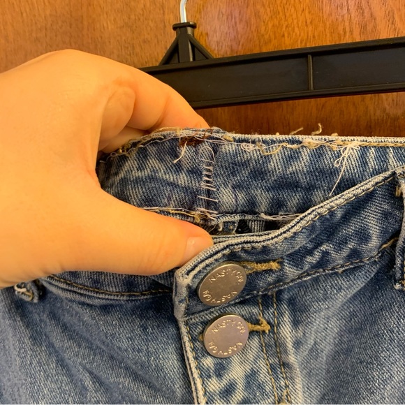 Nasty Gal high waist denim shorts - Picture 3 of 4